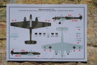 Airfix A03080A MESSERSCHMITT Bf110C